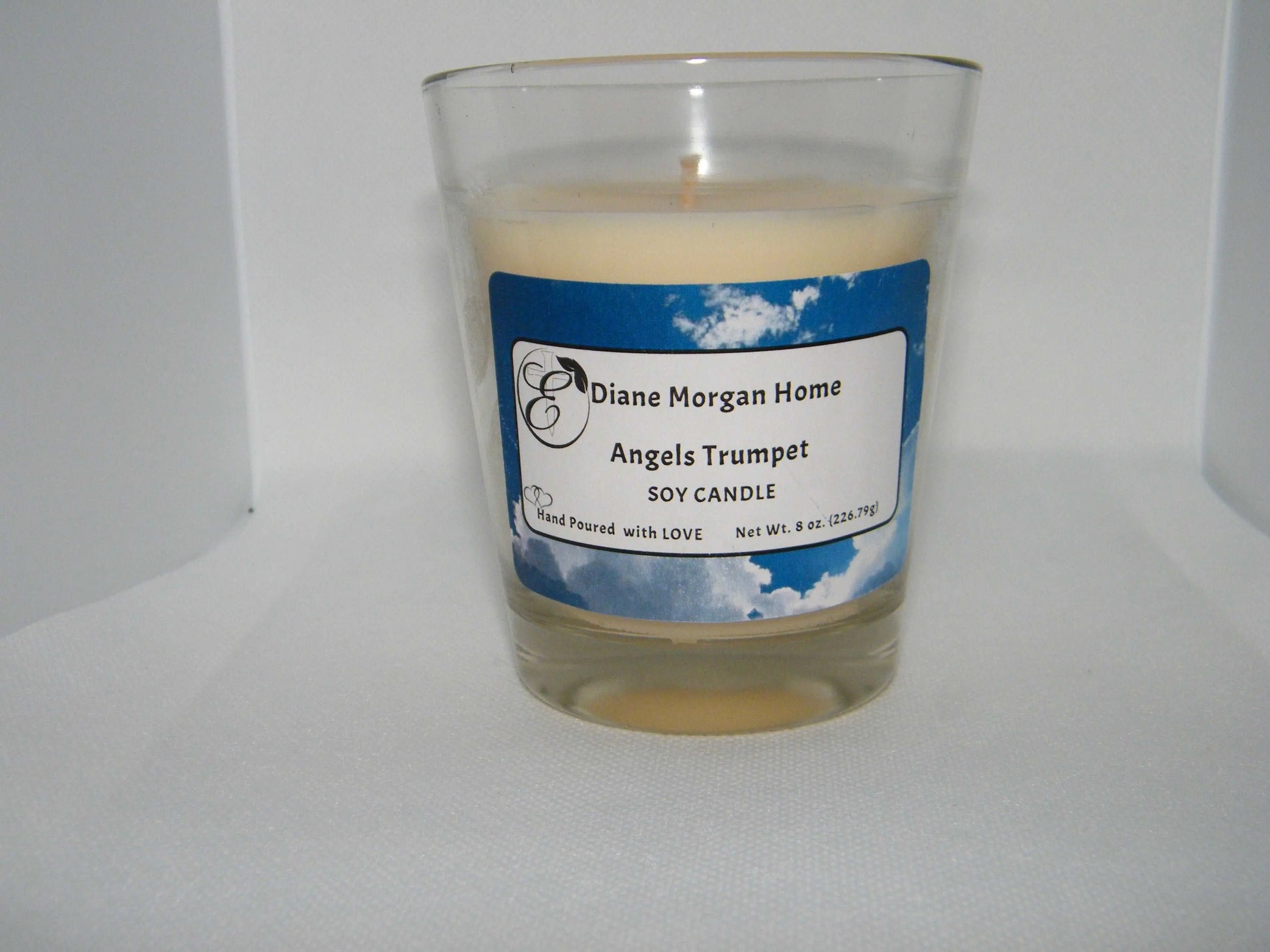 Angels Trumpet  Candle  (8 oz.)