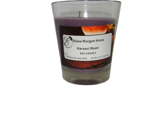 Harvest Moon Soy Candle  (8 oz.) - Image #1