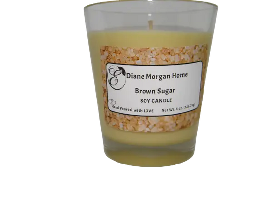 Brown Sugar Soy Candle  ( 8 oz.) - Image #1