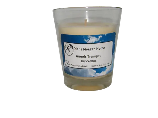 Angels Trumpet  Soy  Candle  (8 oz.) - Image #1